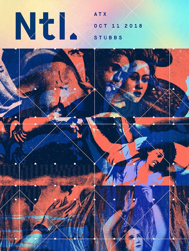 THE NATIONAL / ATX / 2018 / FOIL - The Silent Gaints