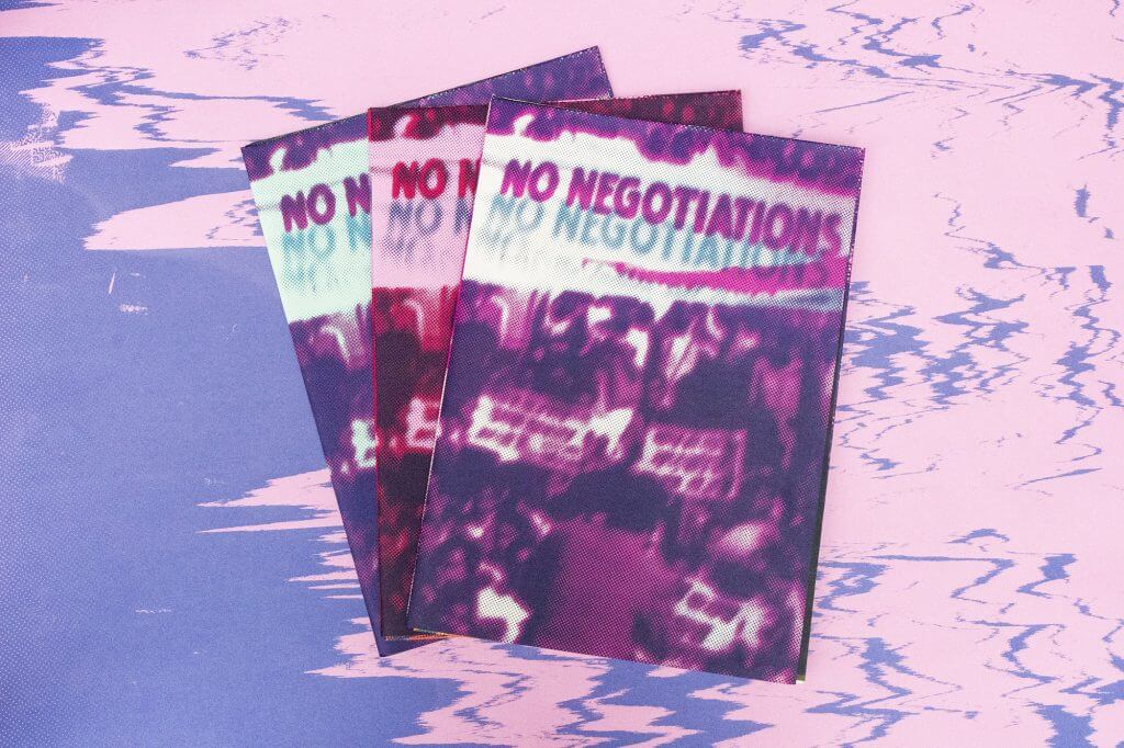 Oficyna Peryferie - zine No Negotiations - Michał Chojecki