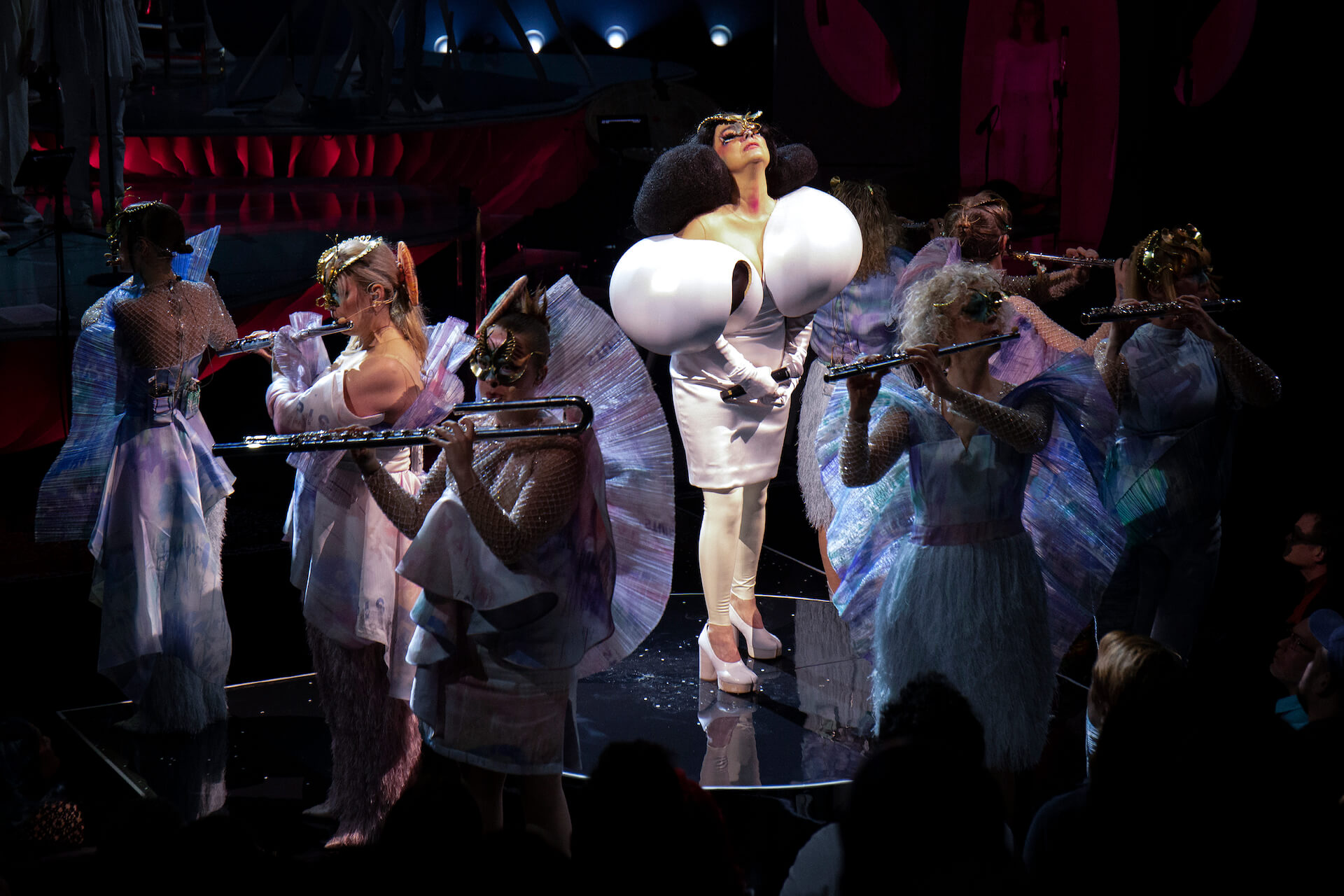 Björk’s Cornucopia. Santiago Felipe, 2019. Courtesy One Little Indian/The Shed