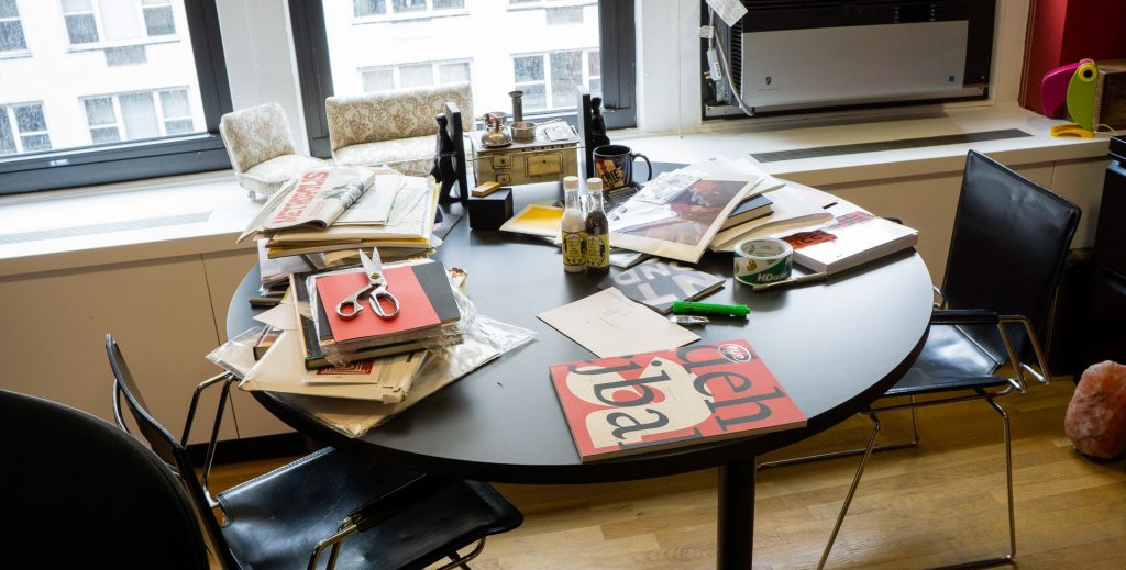 משרדו של סטיבן הלר. צילום: טל סולומון ורדי