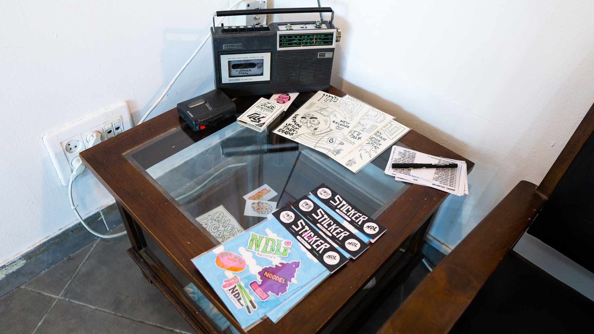 נודל רקורדס - ירדן אברהם, מכללת שנקר. צילום: טל סולומון ורדי