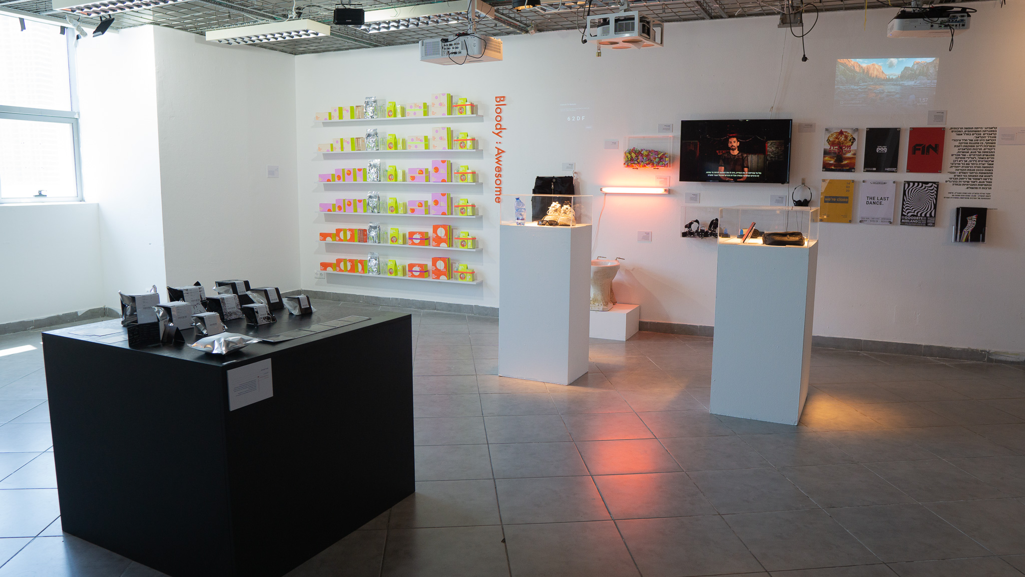 תערוכת הבוגרים בשנקר. צילום: טל סולומון ורדי