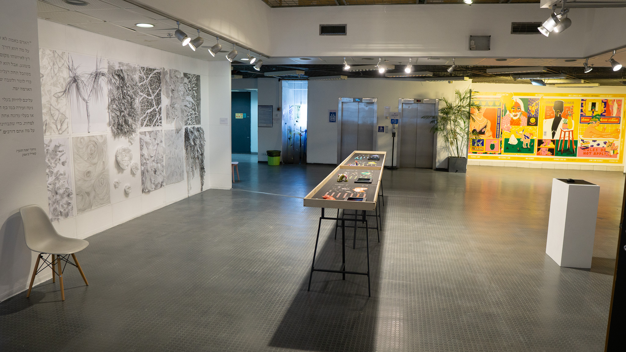 תערוכת הבוגרים בשנקר. צילום: טל סולומון ורדי