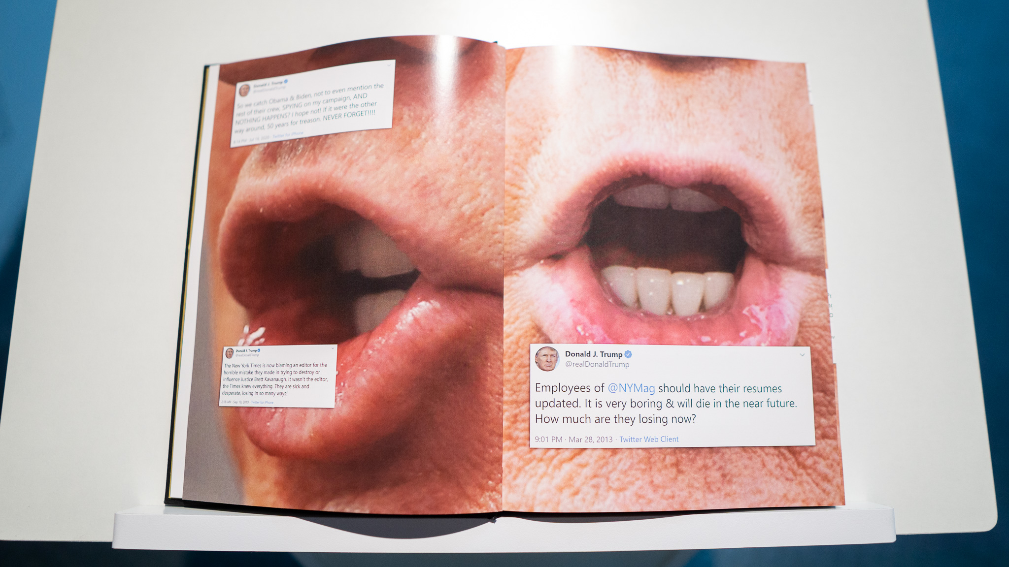 REALDONALDTRUMP - רון אברהם, מכללת שנקר. צילום: טל סולומון ורדי