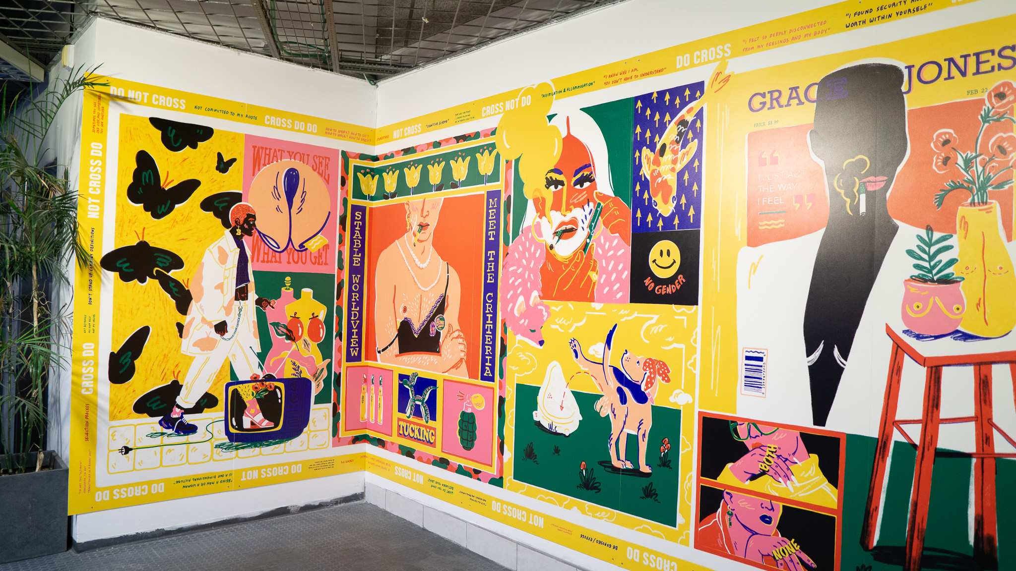 אוף דה גריד - חופית שמעוני, מכללת שנקר. צילום: טל סולומון ורדי