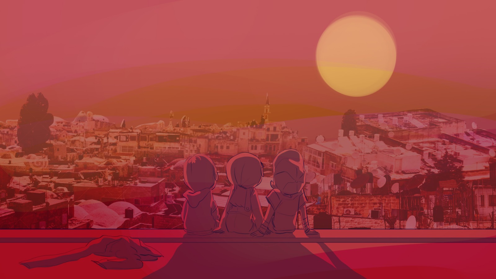 קונספט ארט. יש פילים בחלל