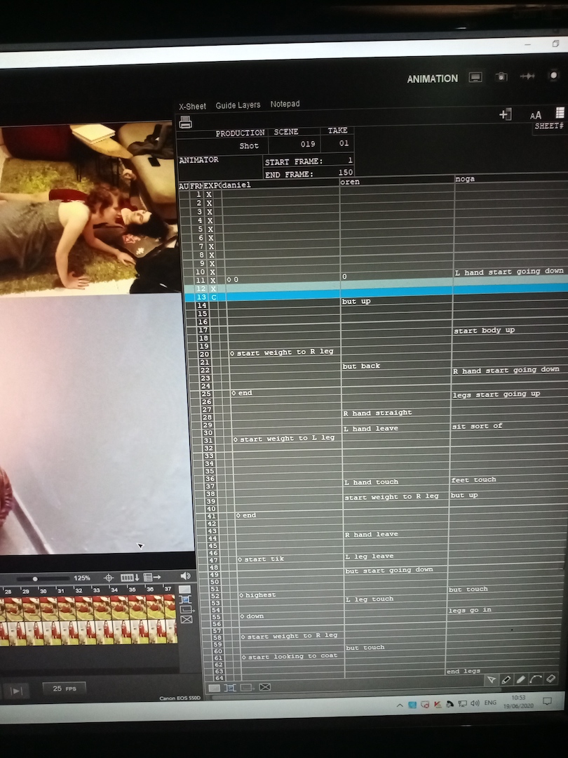 עבודה עם רפרנס. יש פילים בחלל