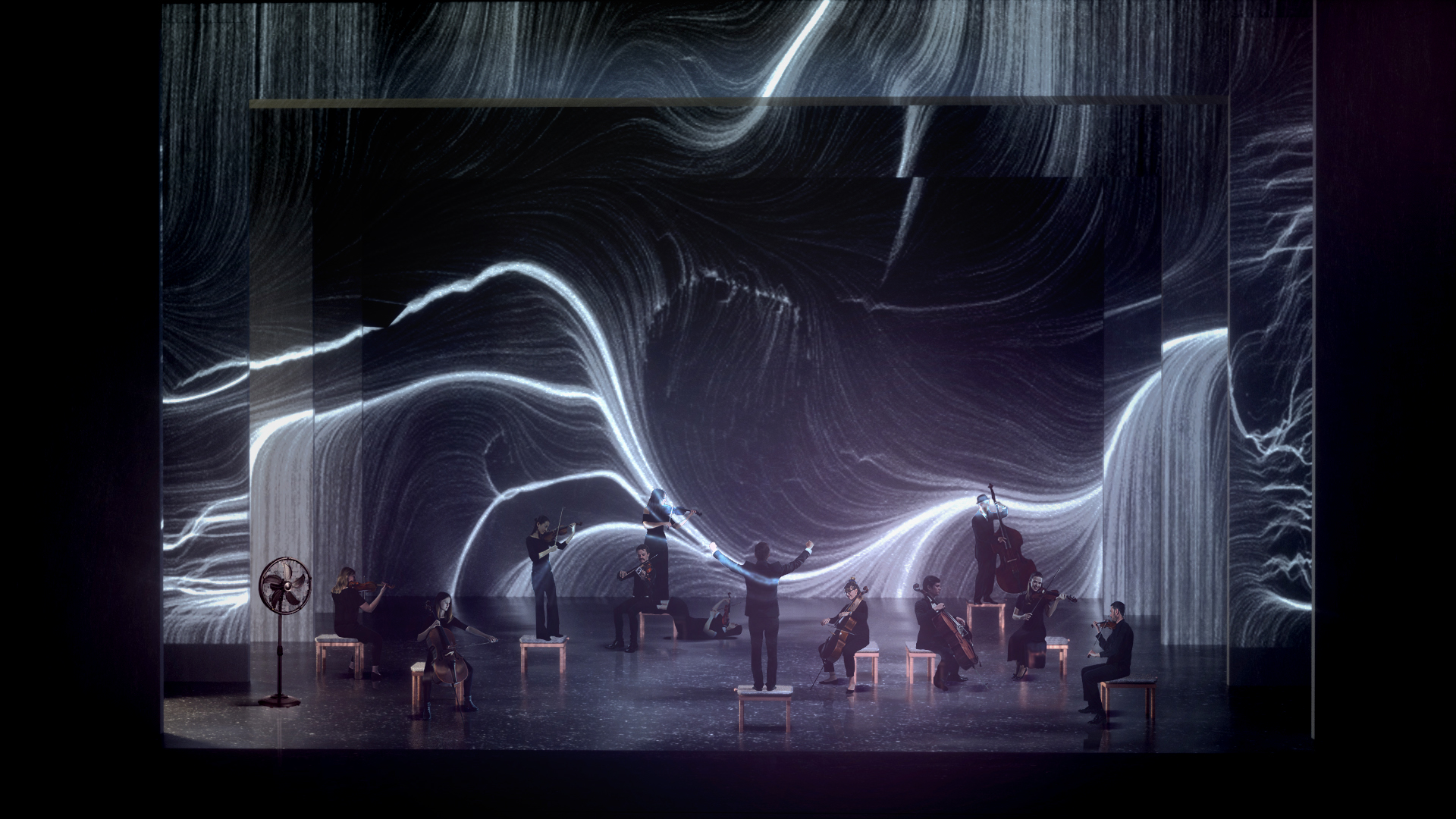 מתוך תהליך העיצוב של ׳מצבי רוח׳. עיצוב: יואב כהן