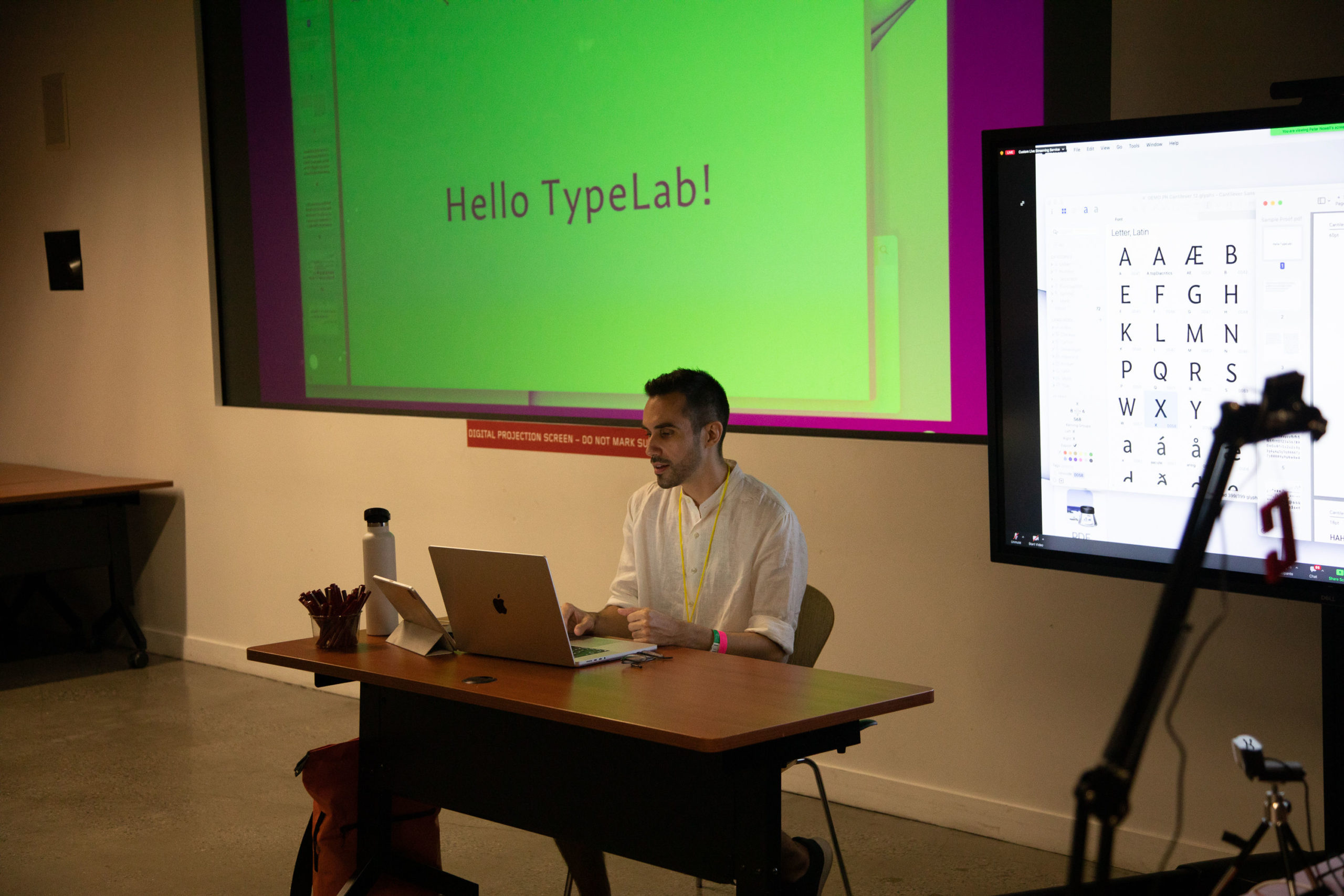 Typographics 2022 TypeLab Photo by Marget Long