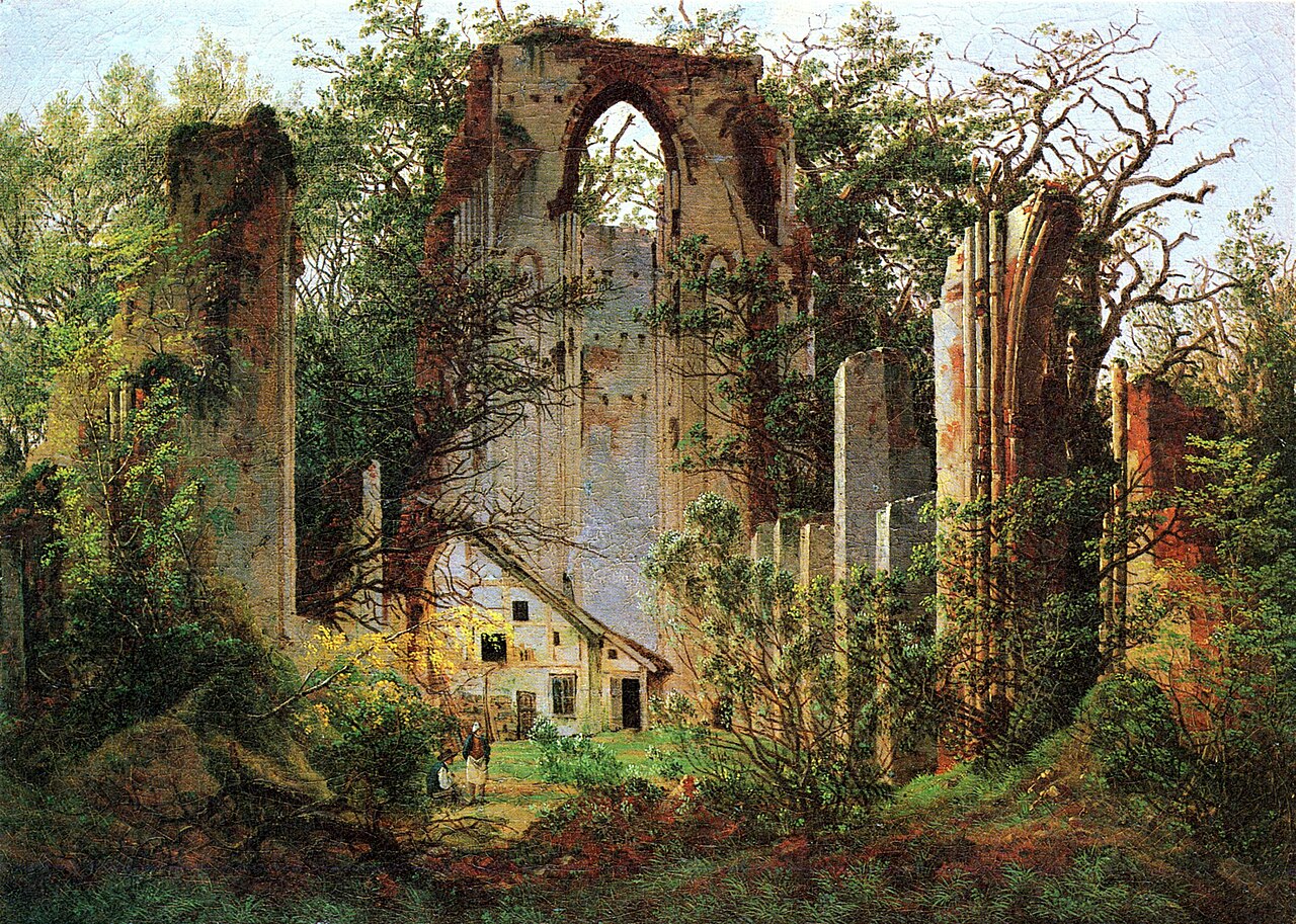 Caspar David Friedrich - Klosterruine Eldena