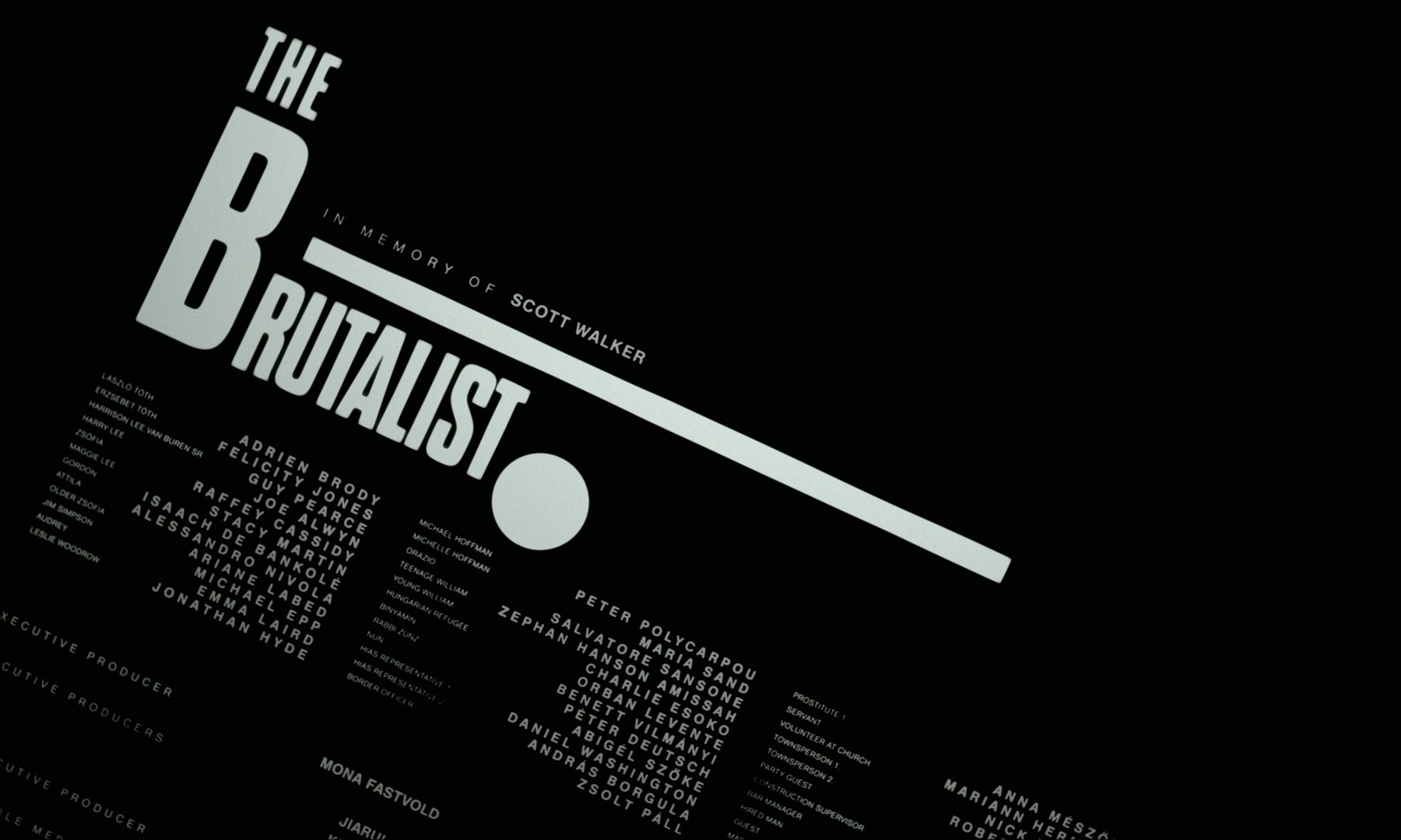 The Brutalist, Courtesy of A24