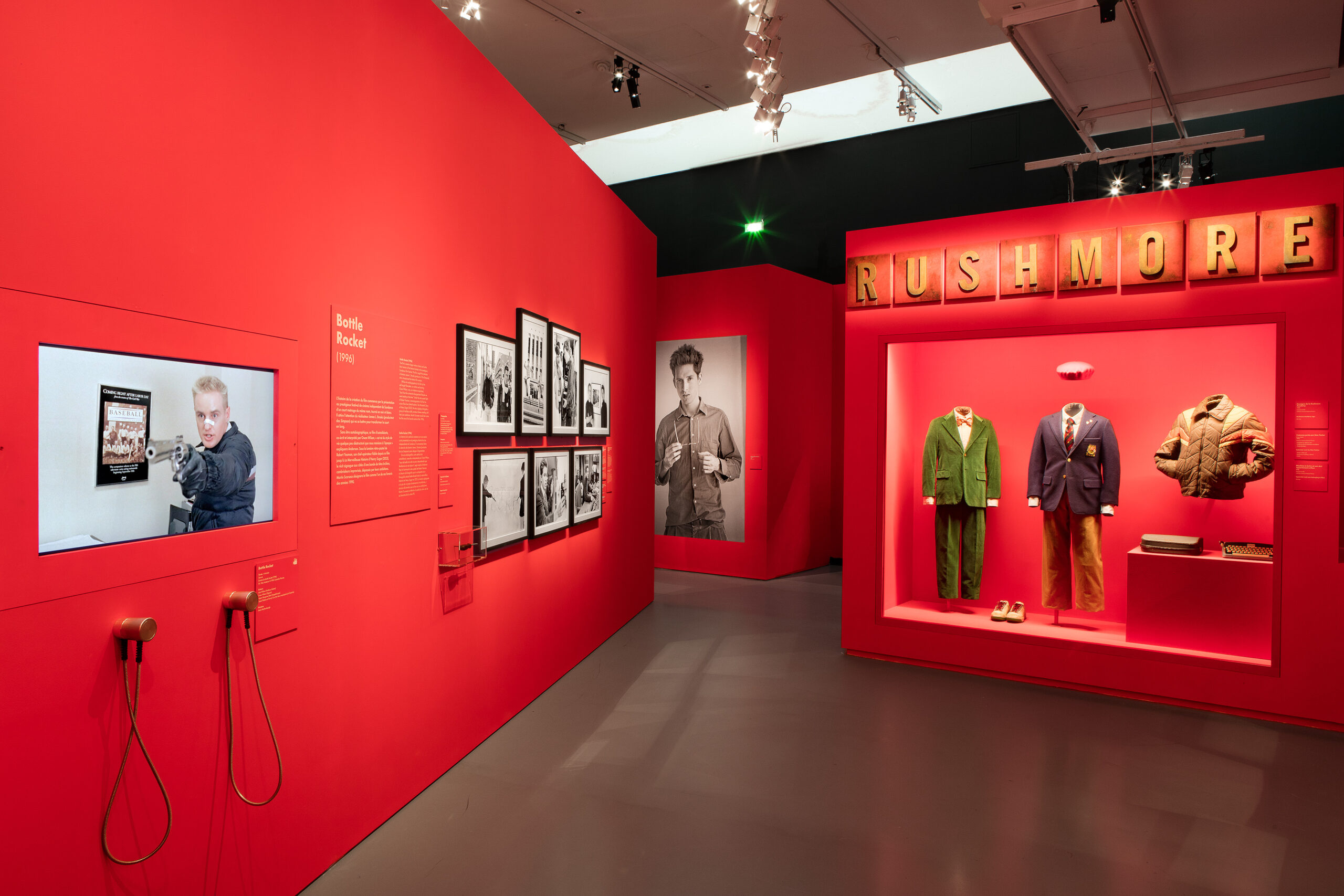 Wes Anderson Exhibition. Photo: Stéphane Dabrowski, La Cinémathèque française