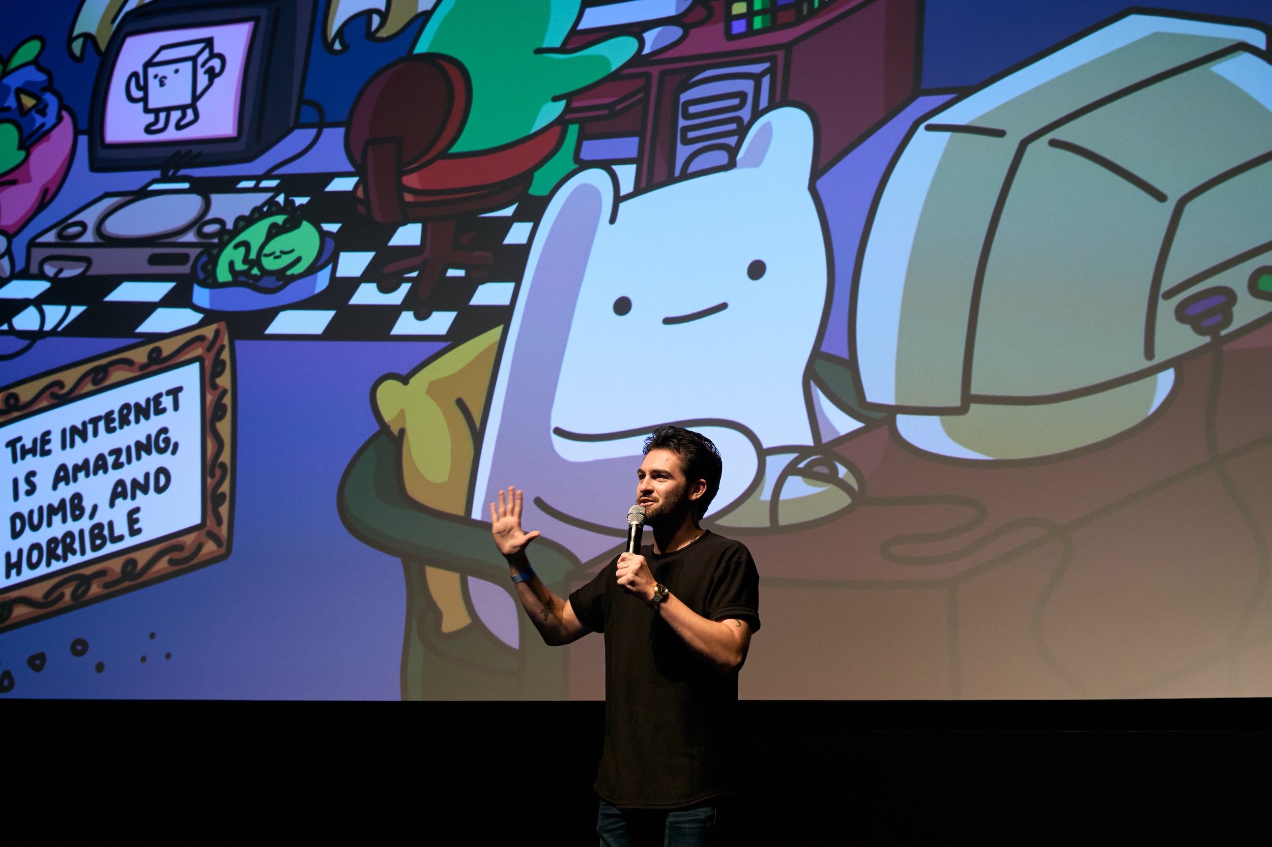Danny Casale, Pictoplasma NYC 2025. Photo: Aqua Hsu